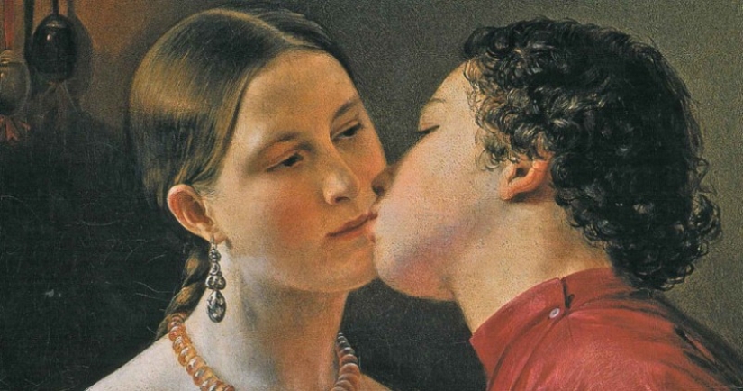 Cómo en Rusia había una costumbre de besar en los labios