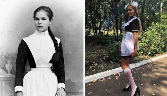 Cómo eran las colegialas antes y ahora Cómo eran las colegialas antes y ahora
