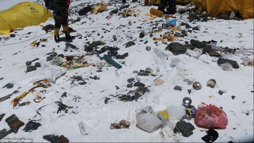 Cómo Everest se convirtió en el más alto de la basura