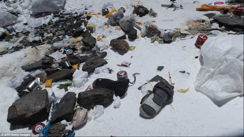 Cómo Everest se convirtió en el más alto de la basura