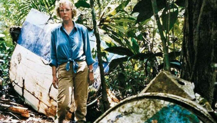 Cómo Juliana Koepke sobrevivió sola en la jungla después de un accidente aéreo