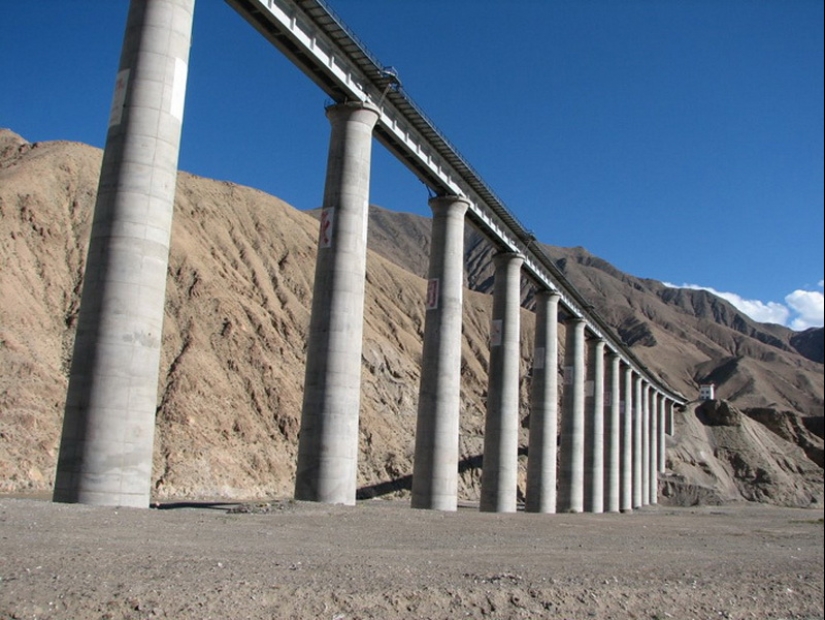 Cómo los chinos construyeron el ferrocarril al Tíbet