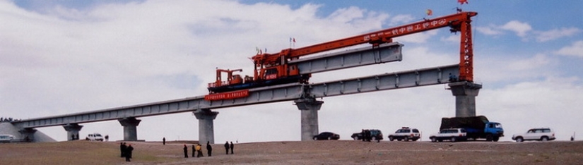 Cómo los chinos construyeron el ferrocarril al Tíbet