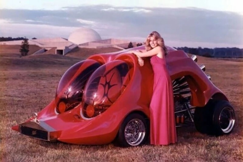 Cómo los diseñadores de los años 70 imaginaron el coche del futuro