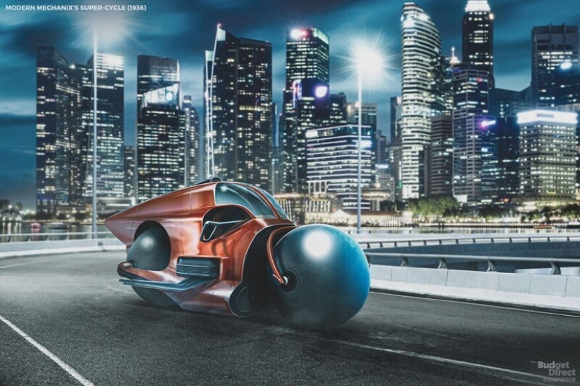 Cómo los futuristas del siglo XX imaginaron los coches del futuro