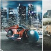 Cómo los futuristas del siglo XX imaginaron los coches del futuro