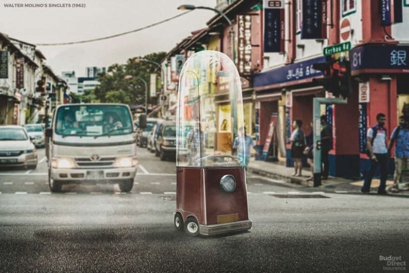 Cómo los futuristas del siglo XX imaginaron los coches del futuro