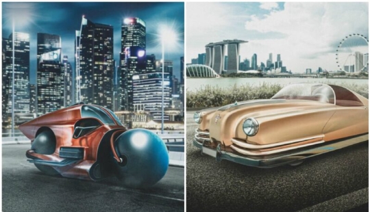 Cómo los futuristas del siglo XX imaginaron los coches del futuro