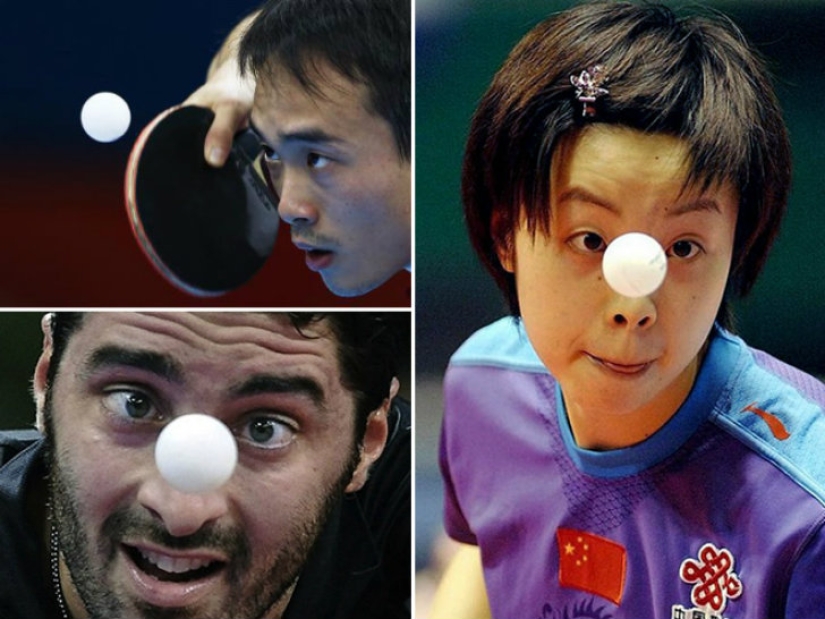 Cómo Los Jugadores de Ping-Pong Se Convierten en Ruedas de Bolas de Plástico