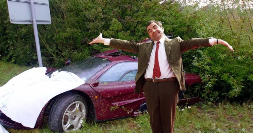 Cómo Mr. Bean vendió su McLaren F1 roto por 12 millones