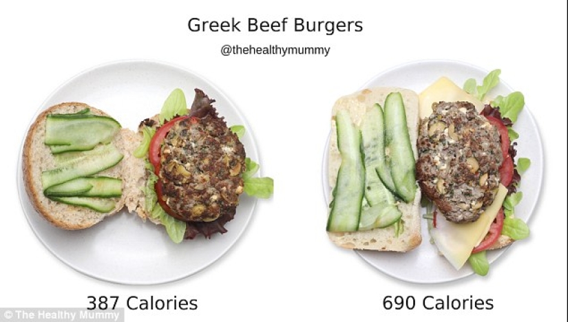 Cómo perder peso de la comida regular? El blogger contó cómo los mismos platos afectan el cuerpo de diferentes maneras