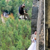 Cómo se crean realmente las fotos de boda