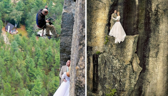 Cómo se crean realmente las fotos de boda