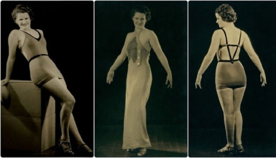 Cómo se veía el traje de baño de mujer de un diseñador de moda de la década de 1930