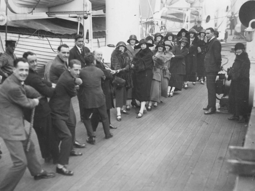 Cómo se veía la primera clase en los cruceros antes de la era de los aviones