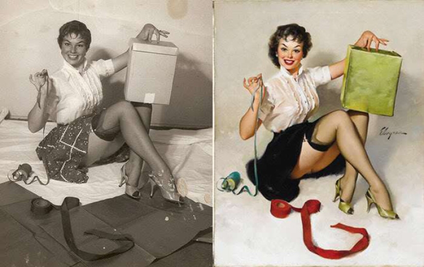 Cómo se veían las chicas que posaron para los carteles pin-up más famosos