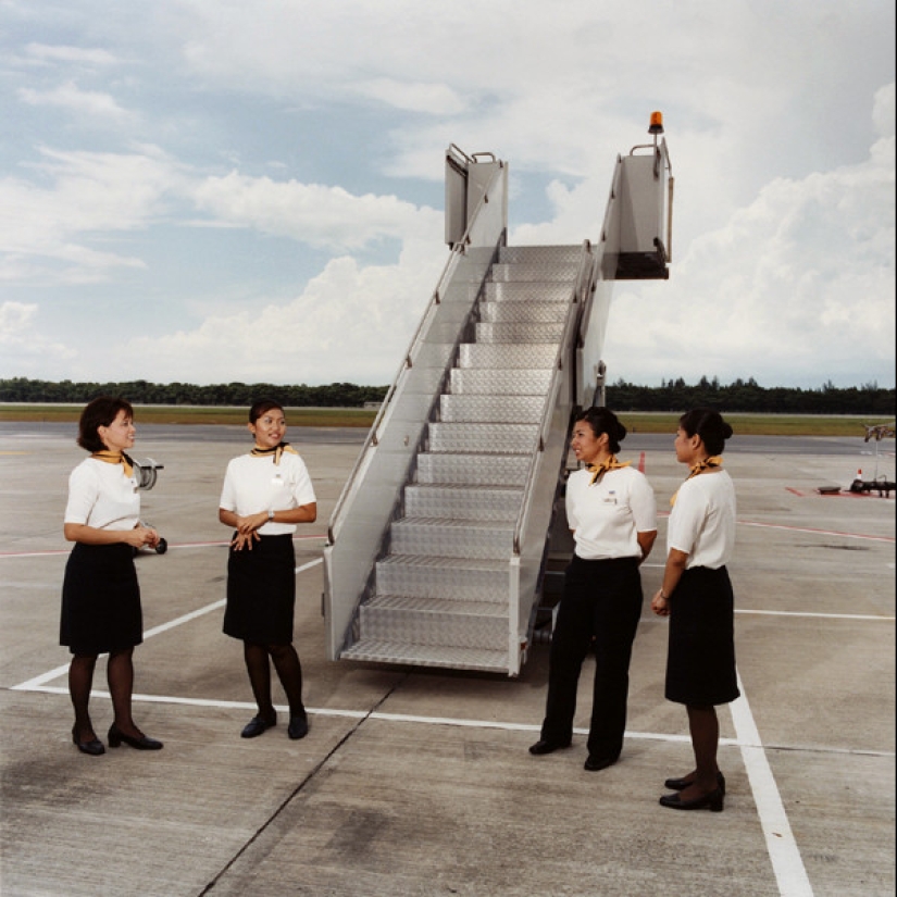 Cómo se ven los días de trabajo de los asistentes de vuelo