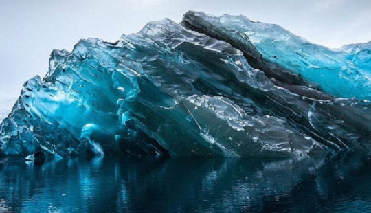 Cómo se ven los icebergs más antiguos del mundo