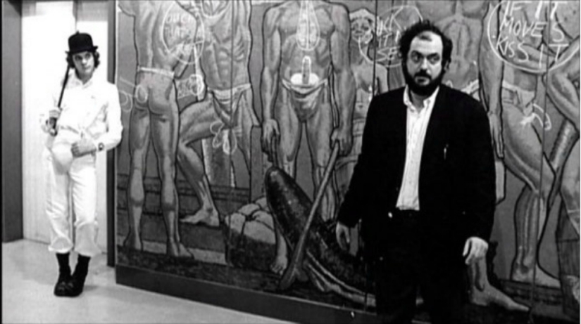 Cómo Stanley Kubrick "la naranja Mecánica" fue filmado