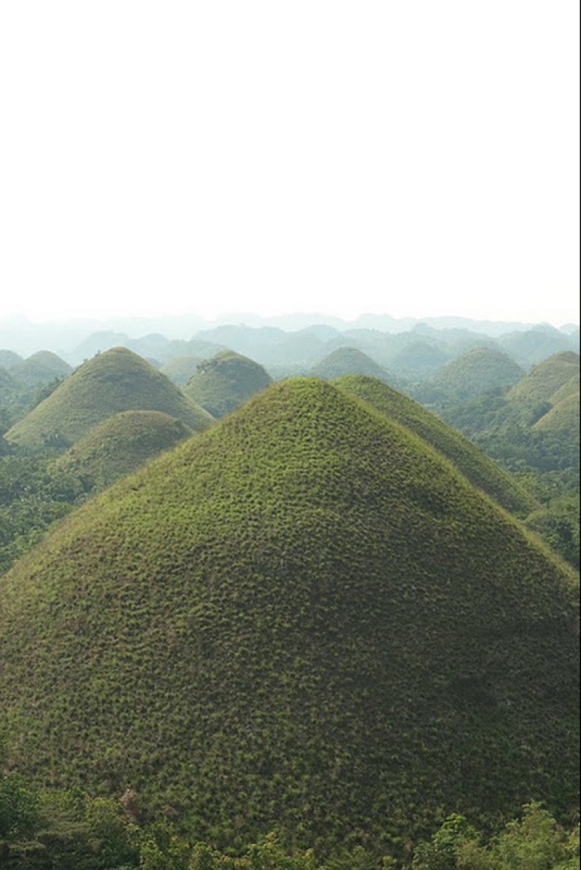 Colinas de Chocolate de la isla de Bohol