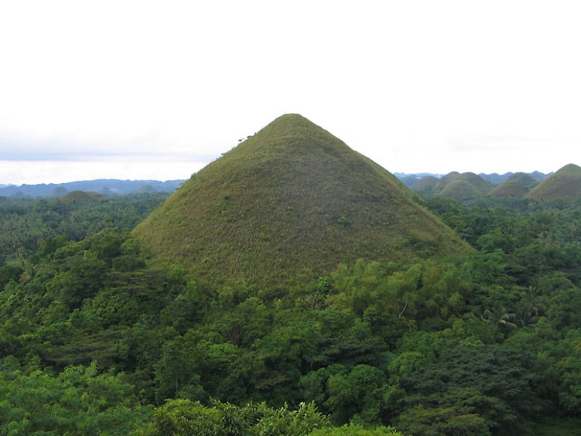 Colinas de Chocolate de la isla de Bohol