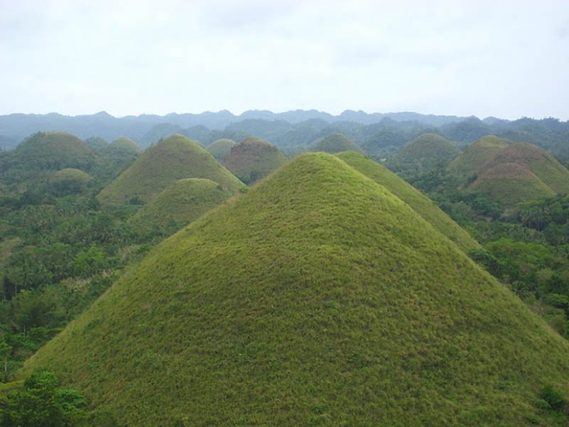 Colinas de Chocolate de la isla de Bohol