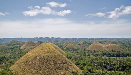 Colinas de Chocolate de la isla de Bohol