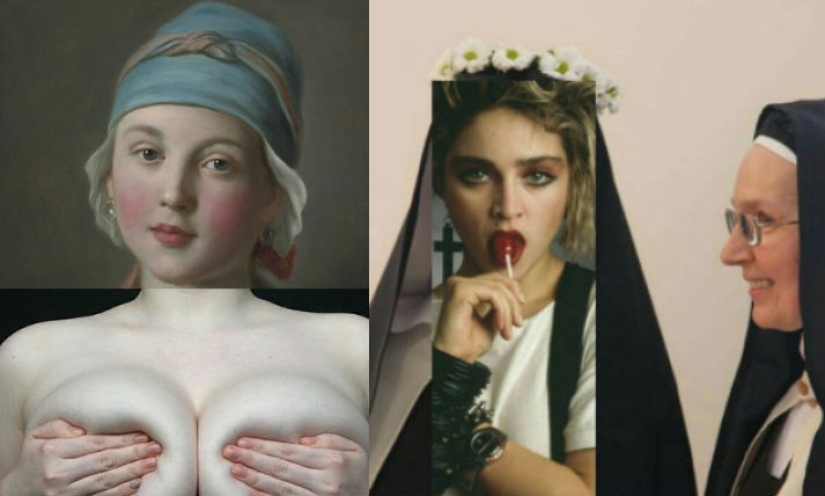 Collages provocativos del artista español Naro Pinosa