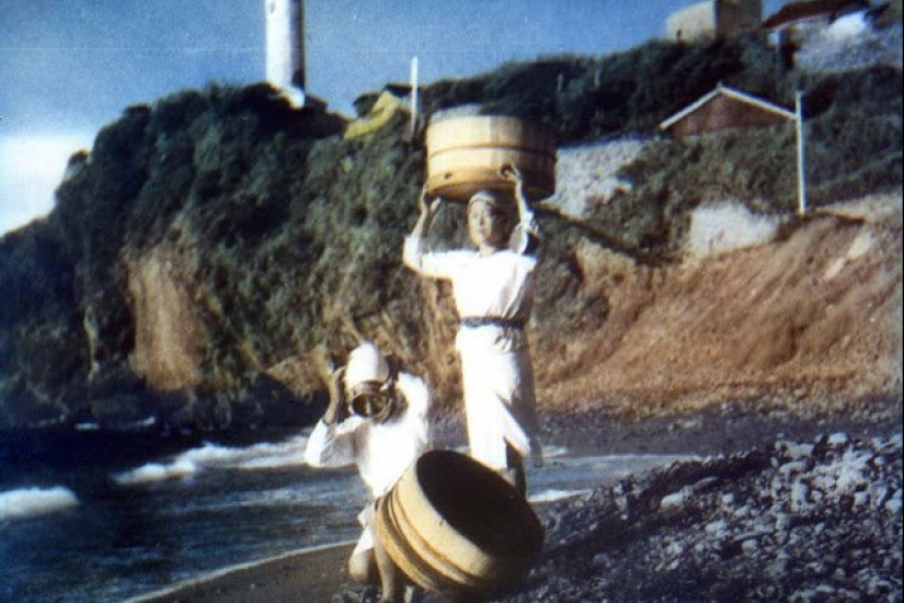 Color photographs of Japan in the beginning of 1950