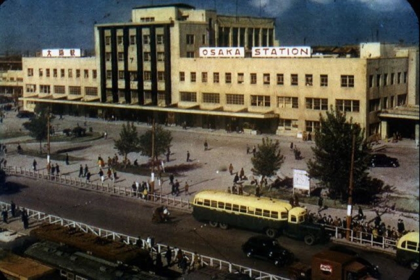 Color photographs of Japan in the beginning of 1950