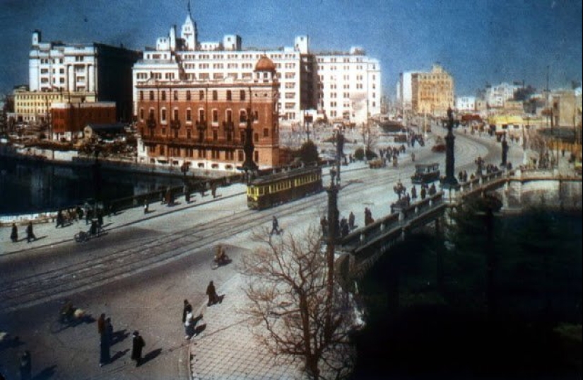 Color photographs of Japan in the beginning of 1950