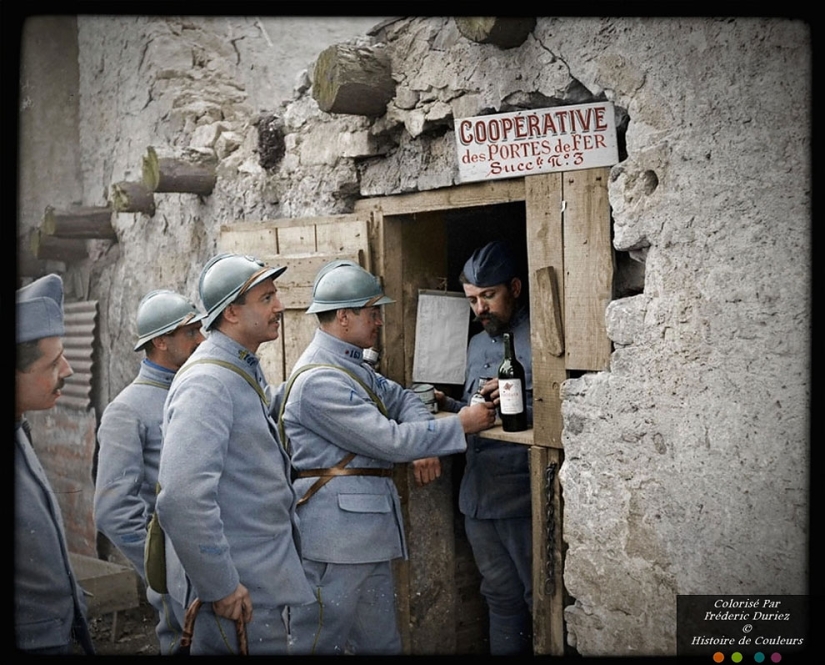 Color photographs of the First World War that were taken as if yesterday