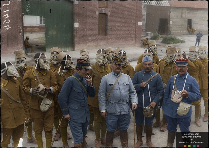 Color photographs of the First World War that were taken as if yesterday