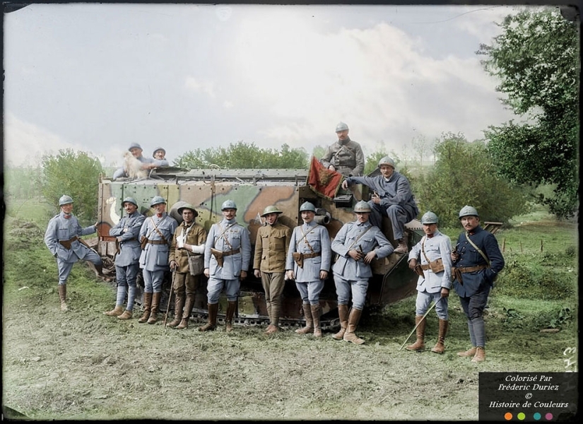 Color photographs of the First World War that were taken as if yesterday