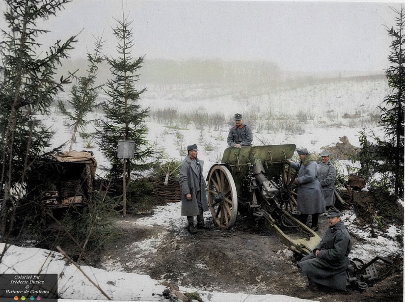 Color photographs of the First World War that were taken as if yesterday