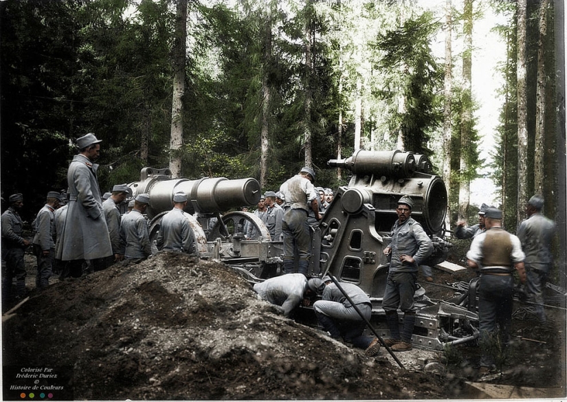 Color photographs of the First World War that were taken as if yesterday