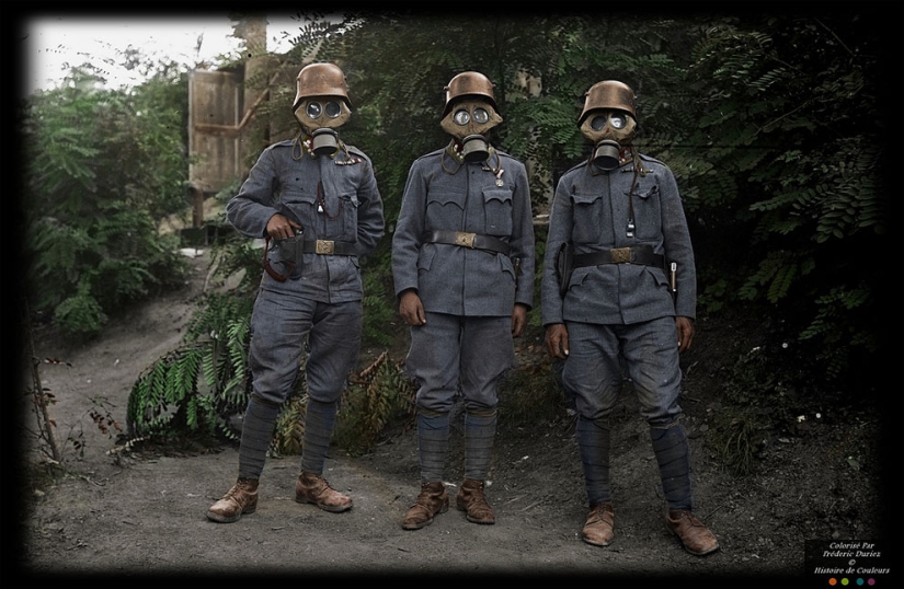 Color photographs of the First World War that were taken as if yesterday