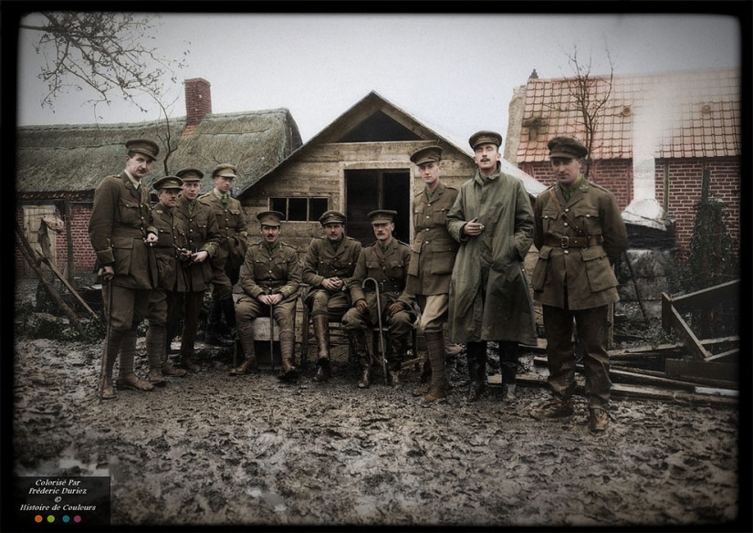 Color photographs of the First World War that were taken as if yesterday