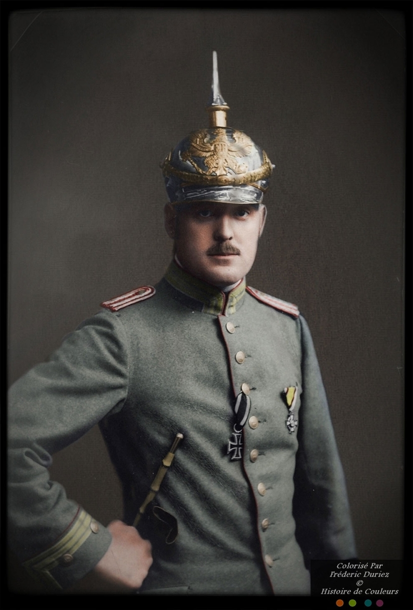 Color photographs of the First World War that were taken as if yesterday