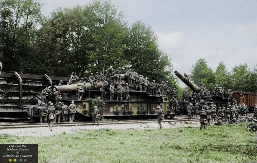 Color photographs of the First World War that were taken as if yesterday