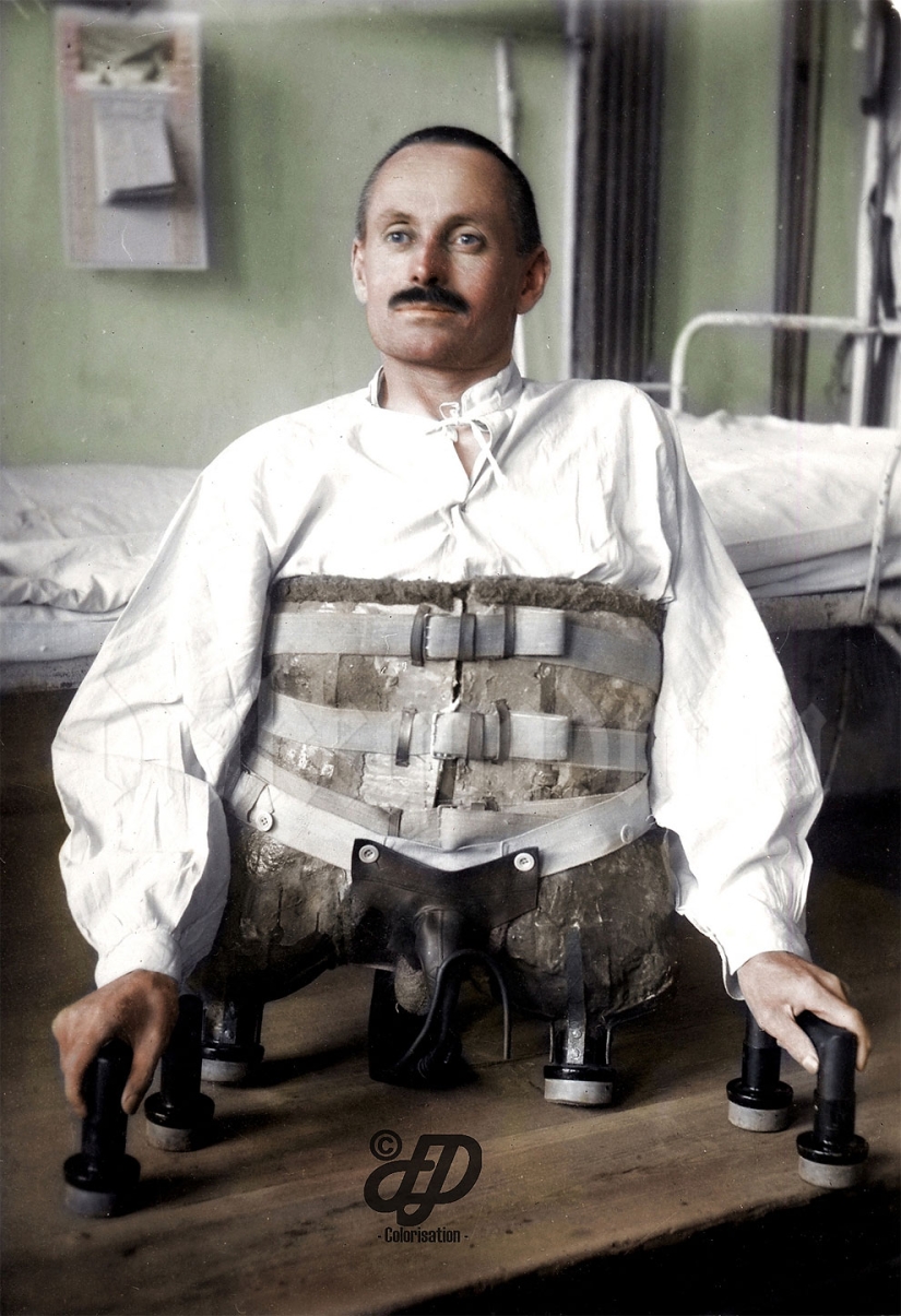 Color photographs of the First World War that were taken as if yesterday