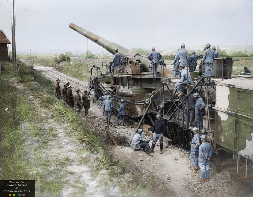 Color photographs of the First World War that were taken as if yesterday