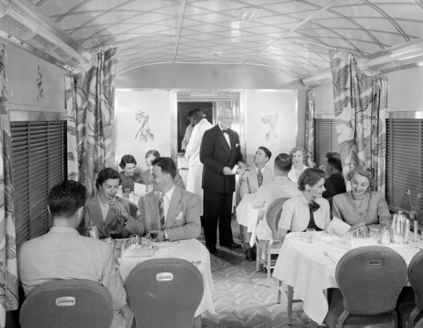 Comfort and luxury on the rails: here's what train travel in the United States looked like in the 1950s