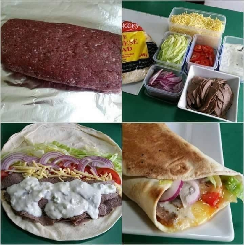 Comida rápida casera: el shawarma casero conquista a los usuarios de las redes sociales