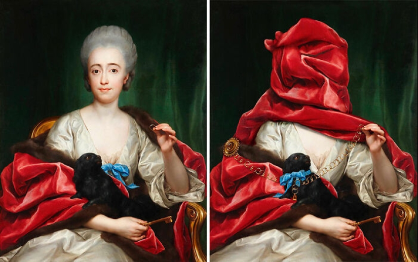 Commentary On Status: 15 Historic Portraits Of Elites Get A Makeover From This Artist