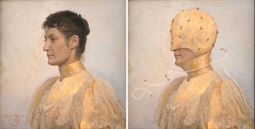 Commentary On Status: 15 Historic Portraits Of Elites Get A Makeover From This Artist