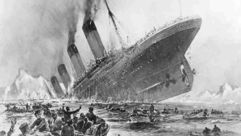Como bebida Baker guardado en el Titanic, y muchos de los pasajeros del transatlántico hundido