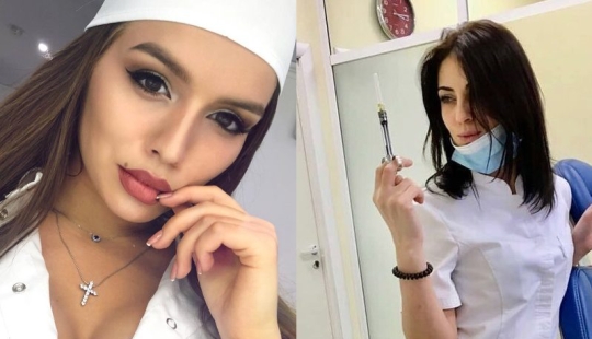 Con tal personal médico, no da miedo morir: 16 fotos de bellezas en batas blancas