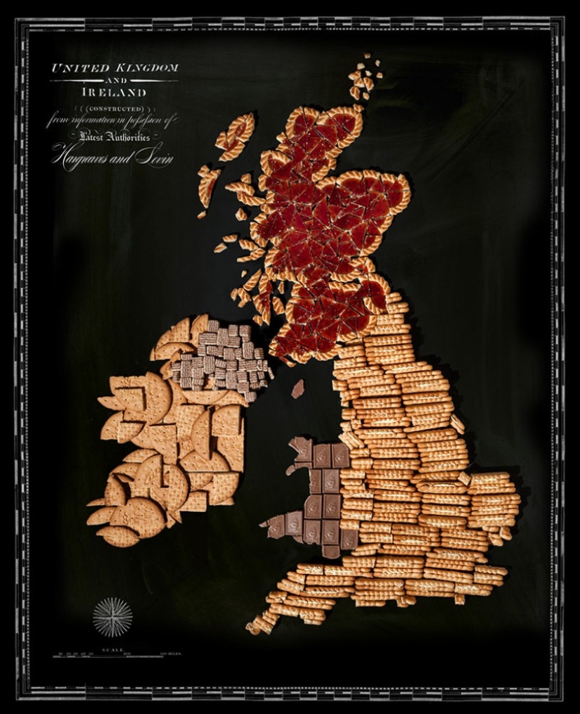 Countries of the world to taste