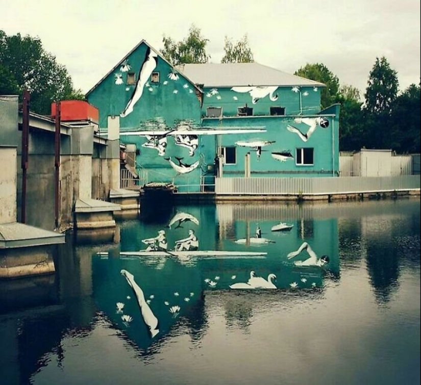 Creative Street Art Pieces That Turned Blank Walls Into Objects Of Admiration